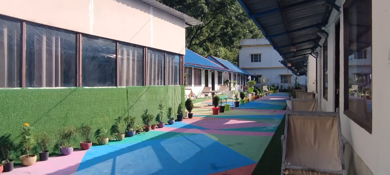 Exterior of Divine Ganga Retreat, Uttarkashi