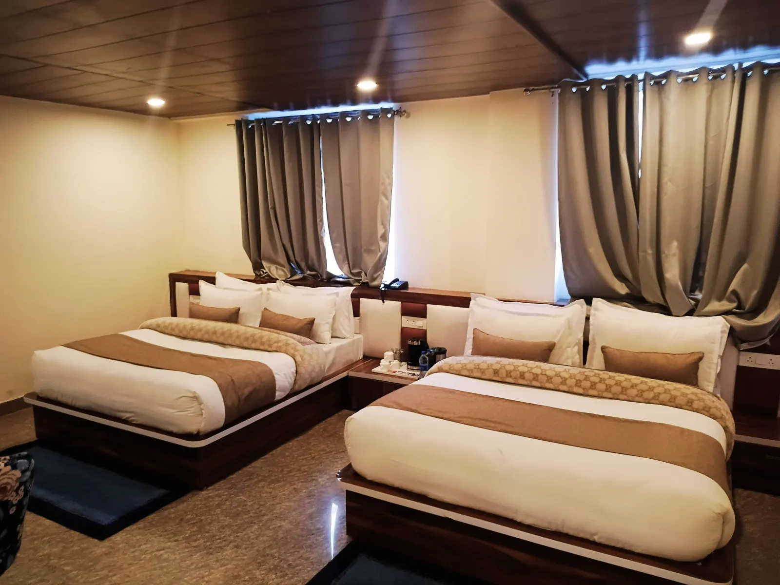 Guest room at Hotel Divine Ganga, Badrinath