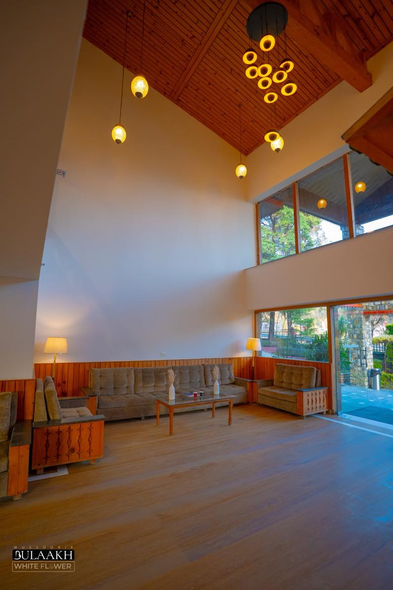 Lobby at Bulaakh White Flower, Mussoorie