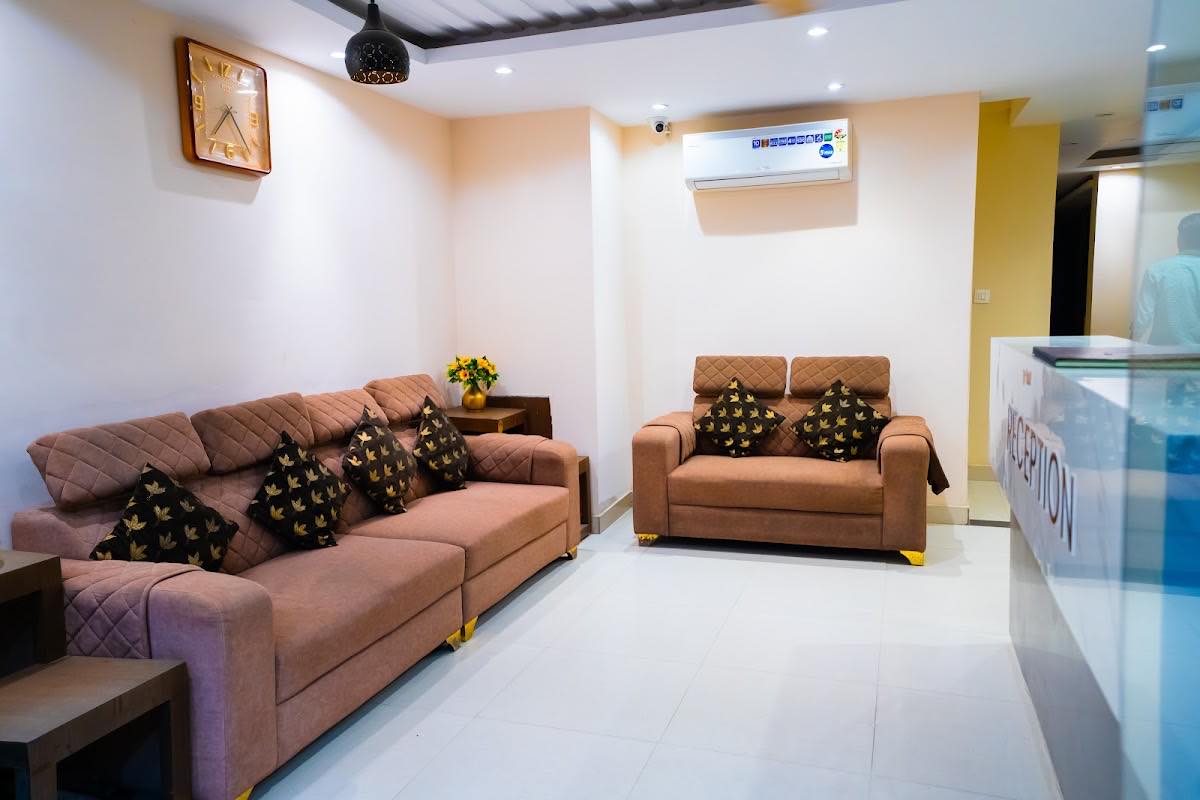 Lobby at Oppo Rooms by White Flower, Haridwar